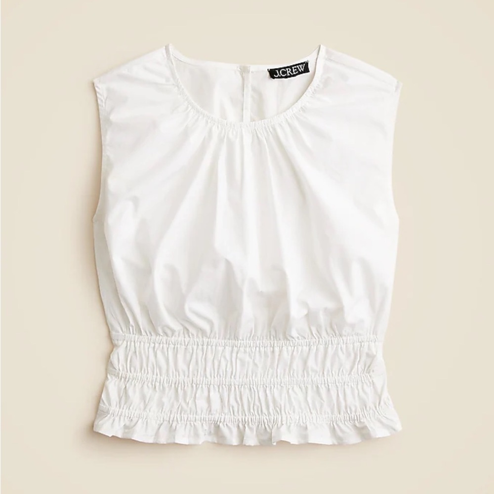 J. Crew | Hyacinth top in cotton poplin - Picture 2 of 4